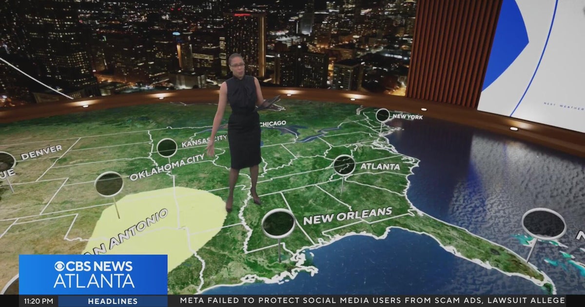 Rain returns to Georgia: Wet weekend and storms in the forecast - CBS ...