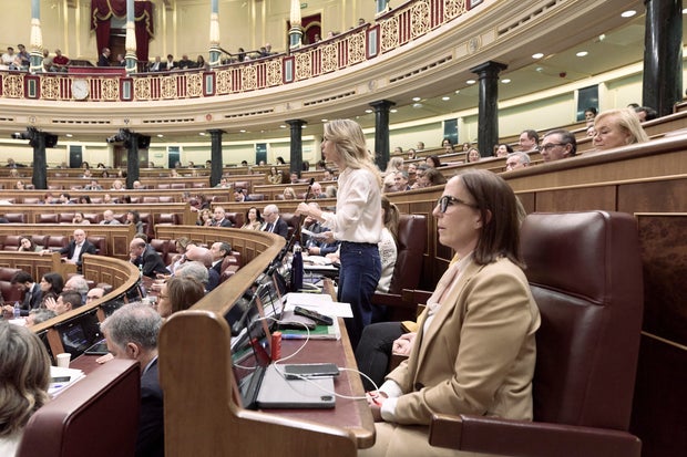 Government Control Session In The Congress Of Deputies Focused On Spain's Governability 