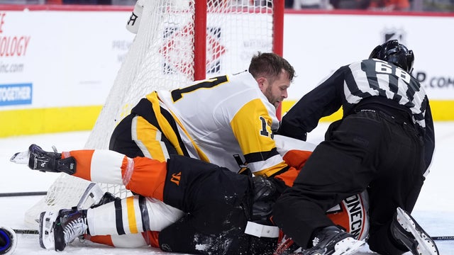 Penguins Flyers Hockey 