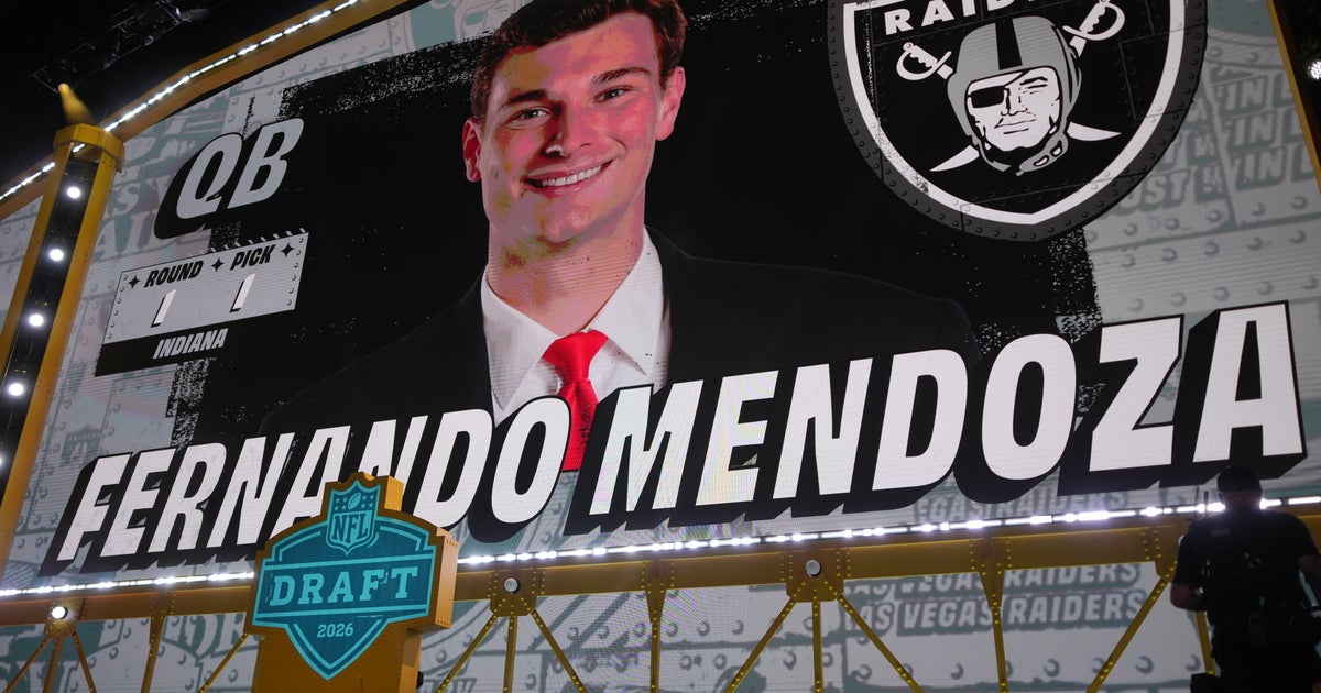 South Florida native Fernando Mendoza selected by the Las Vegas Raiders with the No. 1 pick in the NFL draft