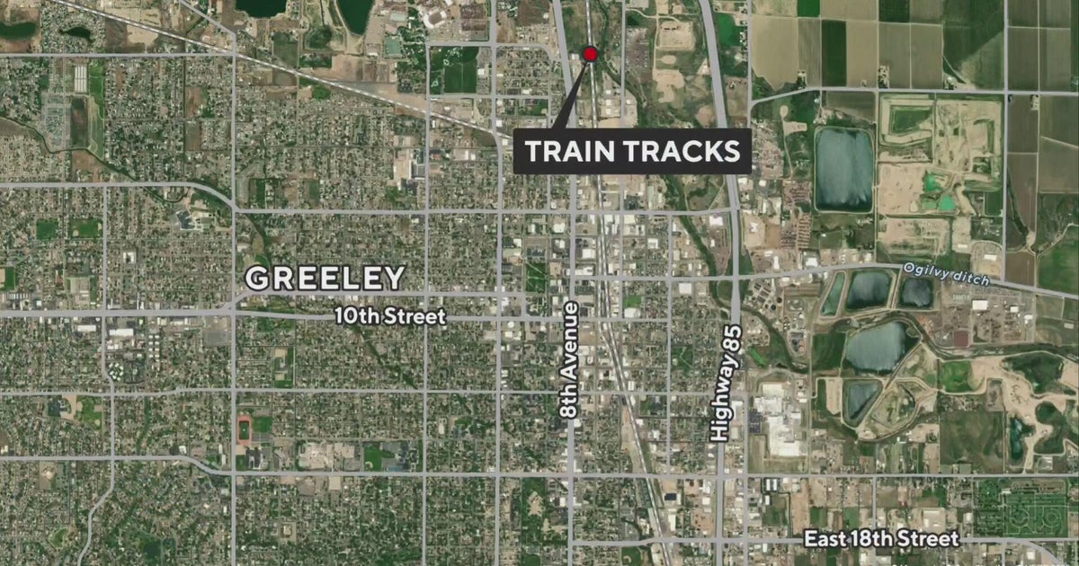 Woman killed after being struck by train in Northern Colorado - CBS ...