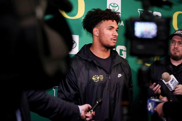 Oregon Pro Day Football 
