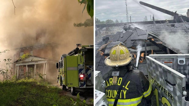Sykesville, Maryland Hospital Fire