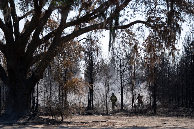 Wildfires Burn In Drought-Stricken Georgia 