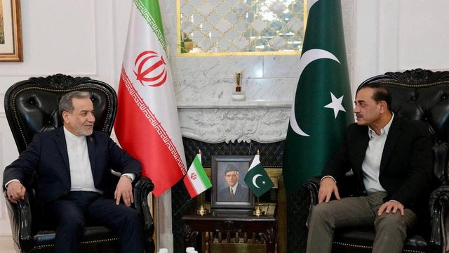 Iranian Foreign Minister Abbas Araqchi and Pakistan's Army Chief 