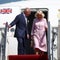 King Charles arrives for visit with Trump at a fraught time