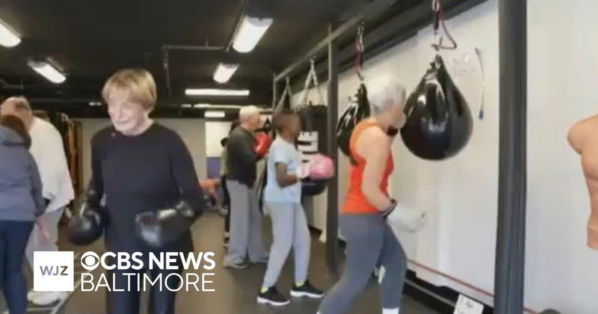 Maryland boxing class helps improve quality of life for people with ...