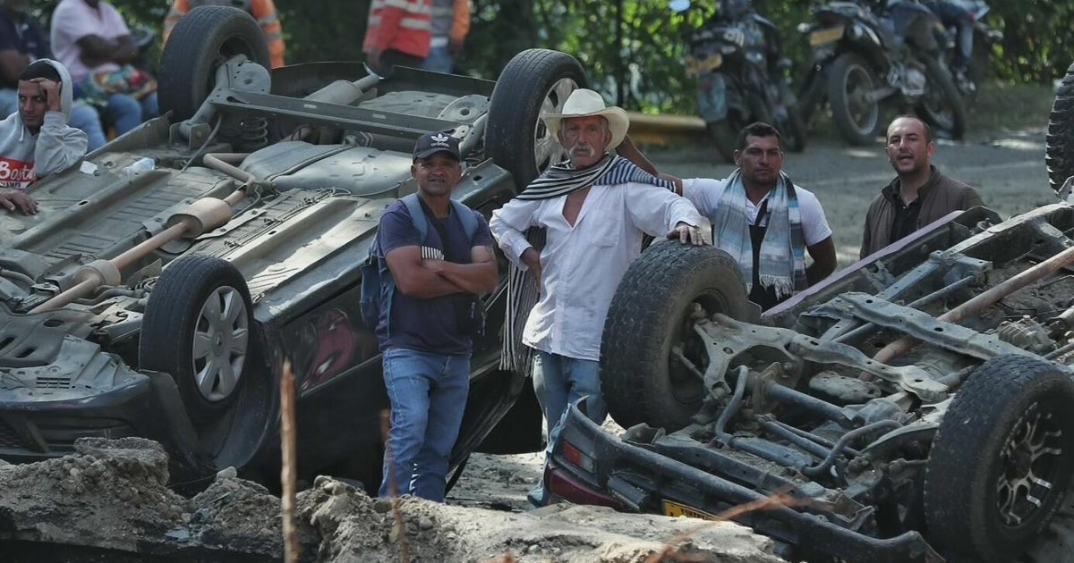 Deadly bombing rips through busy Colombia road, killing at least 20 in suspected terror attack