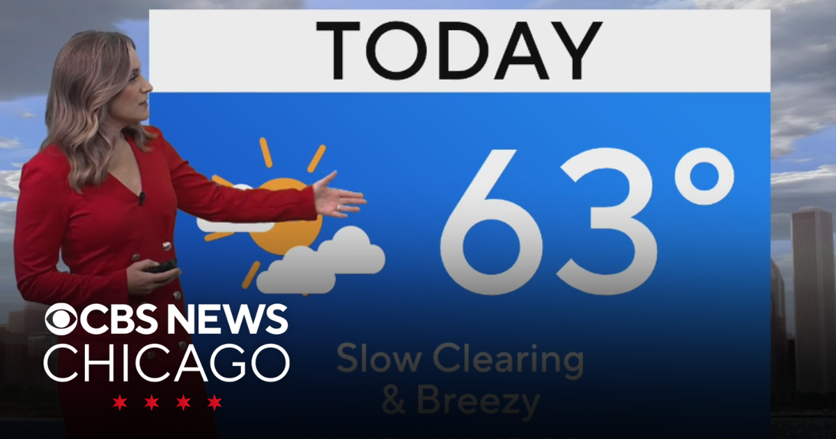 Cooler, breezy on Tuesday in Chicago - CBS Chicago