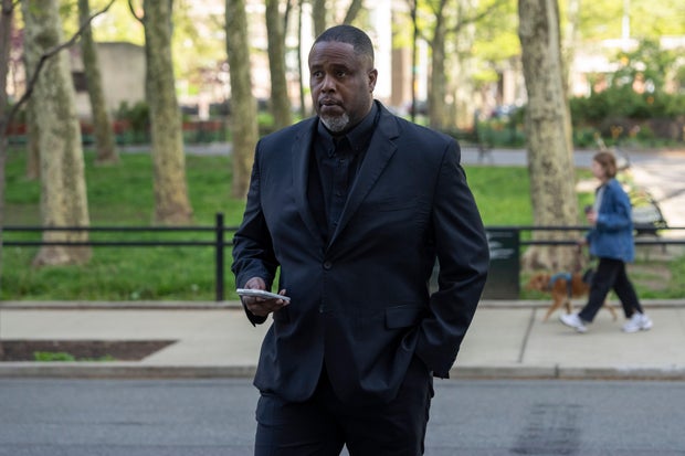 Former NBA subordinate    and adjunct  manager  Damon Jones arrives astatine  Brooklyn national  court, April 28, 2026, successful  New York. 