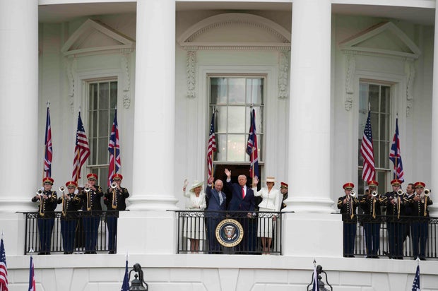 King Charles Arrives at White House 