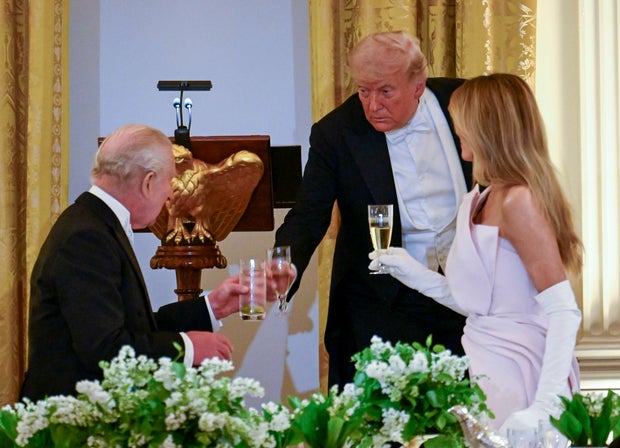 King Charles Attends White House Dinner 