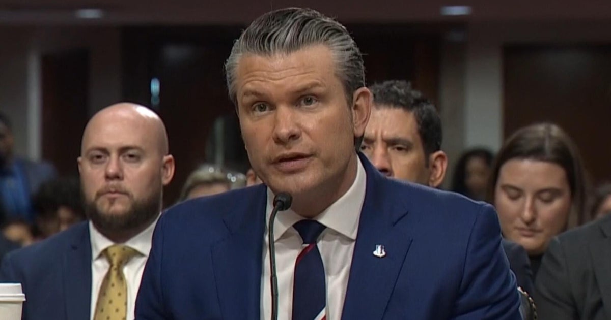 Hegseth, Caine tout Pentagon's successes in opening statements briefly interrupted by protester