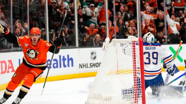 Oilers Ducks Hockey 