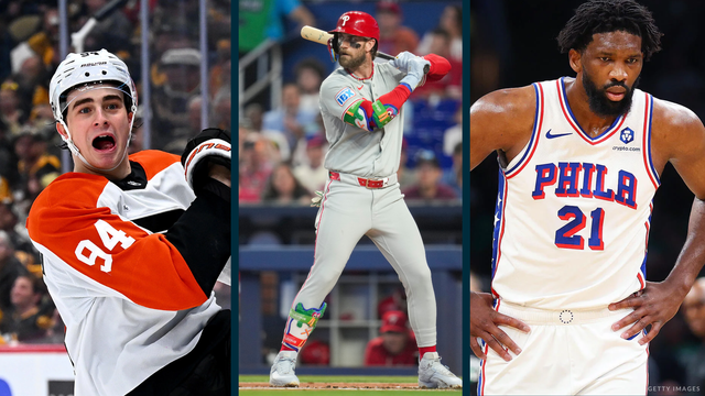 Flyers, Phillies and Sixers all play on Monday, May 4 