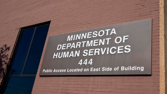 Logo of the Department of Human Services building in Minnesota 