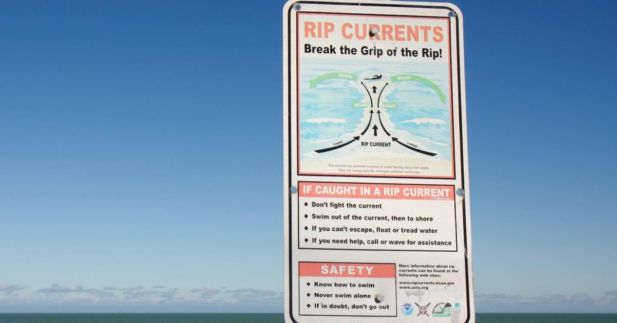 2 people die after drowning in suspected rip currents in Florida: "It's so tragic"