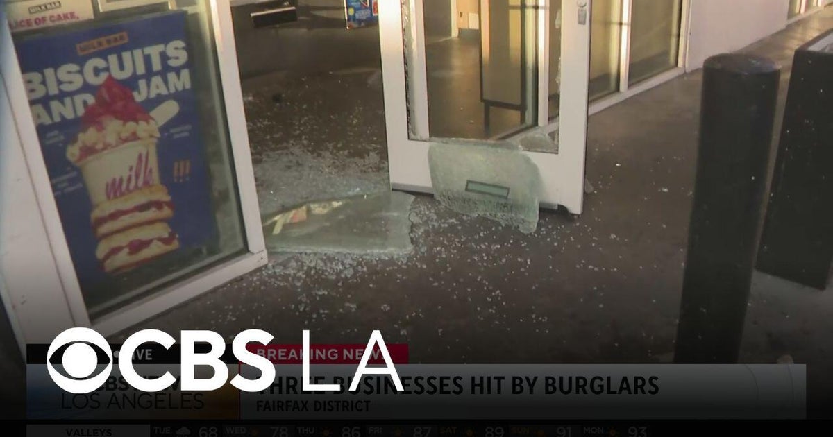 3 Fairfax businesses were broken into overnight within 1 block