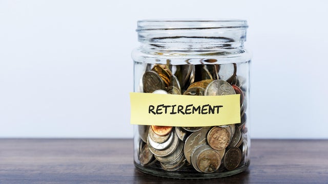 Retirement Coin Jar 