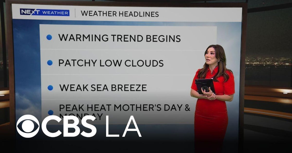 Amber Lee’s NEXT Weather forecast - CBS Los Angeles