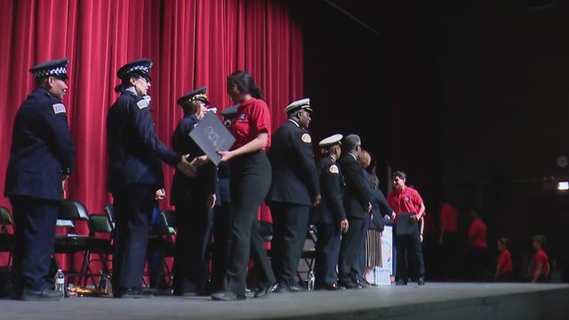 CPD CFD young cadets graduate 