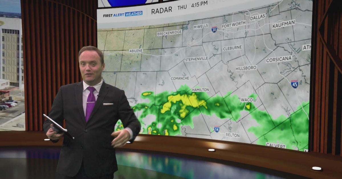 North Texas stays dry for now as evening rain chances begin to increase ...