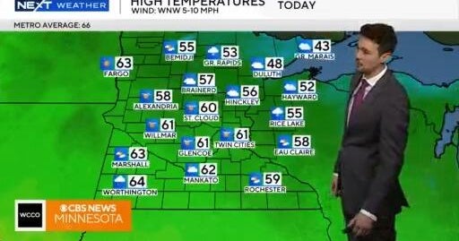 5 a.m. Minnesota forecast from May 7, 2026 | NEXT Weather - CBS Minnesota