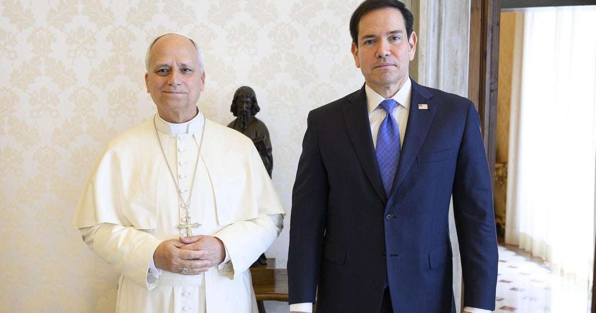 Rubio visits the Vatican and meets with Pope Leo following Trump feud