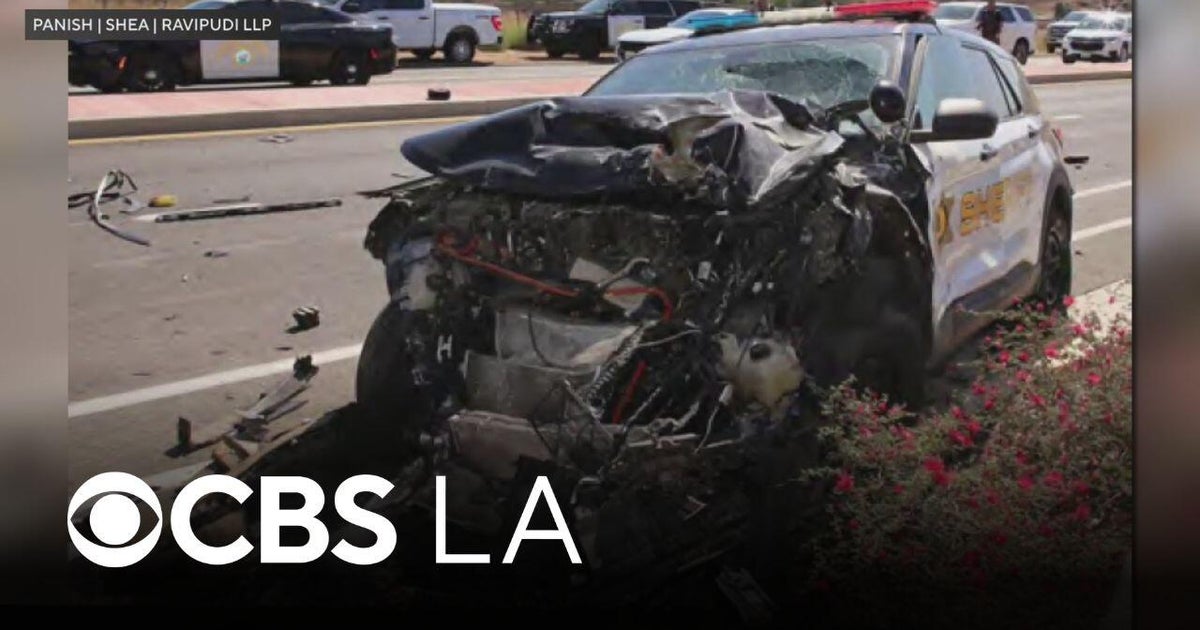 CHP report faults Riverside County deputy in deadly crash - CBS Los Angeles