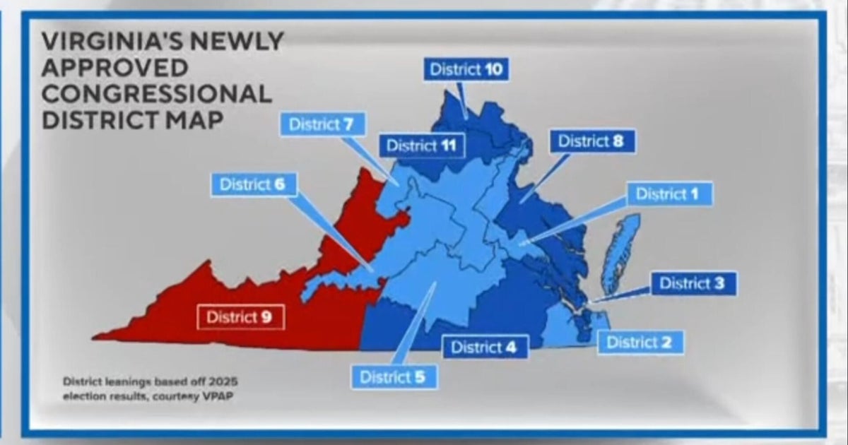 Virginia Supreme Court strikes down congressional map that would benefit Democrats