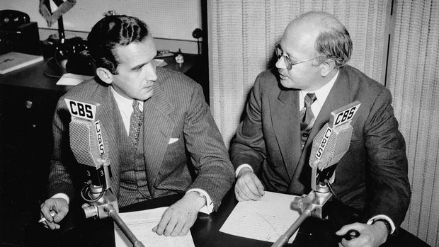 Murrow And Shirer At CBS
