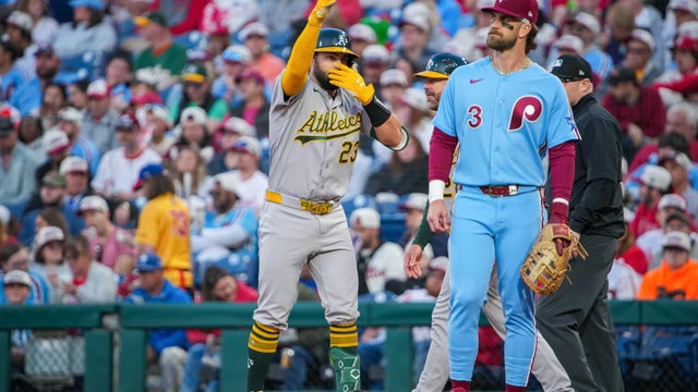Athletics v. Philadelphia Phillies 