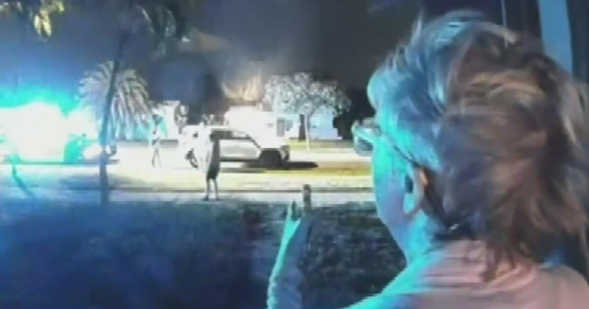 Dania Beach woman speaks out after a robbery took place in her front yard