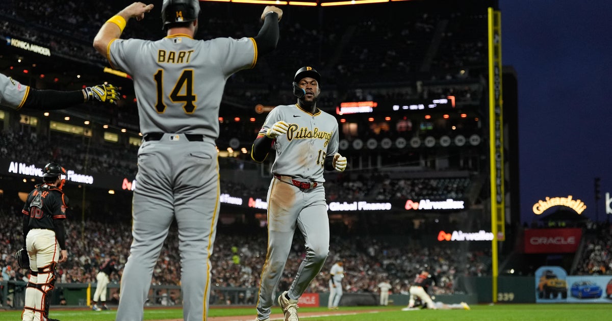 Pirates get season-high 20 hits, beat Giants 13-3 - CBS San Francisco