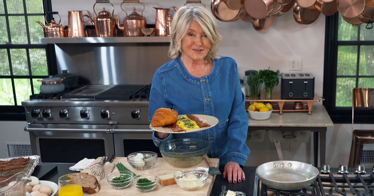 A Mother's Day breakfast with Martha Stewart