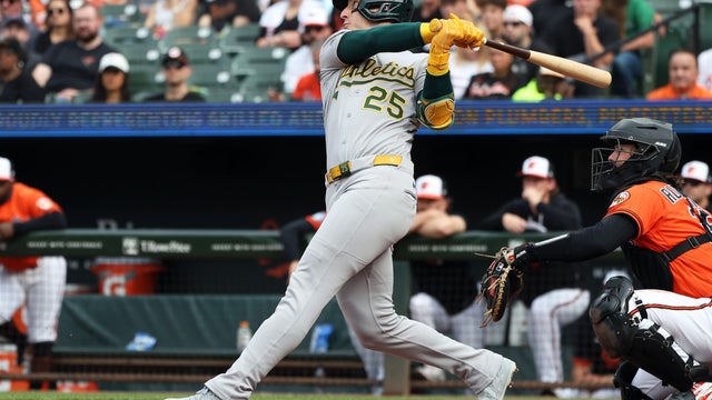 Athletics Orioles Baseball 
