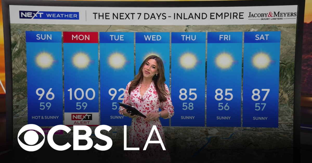 Alex Biston's NEXT Weather Forecast | May 9 - CBS Los Angeles