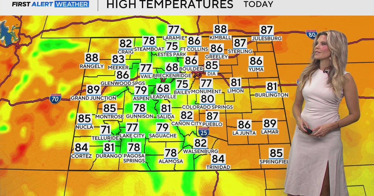 Temperatures climb this week in Denver - CBS Colorado