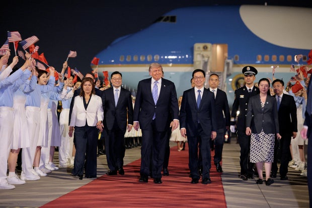 U.S. President Trump visits China 