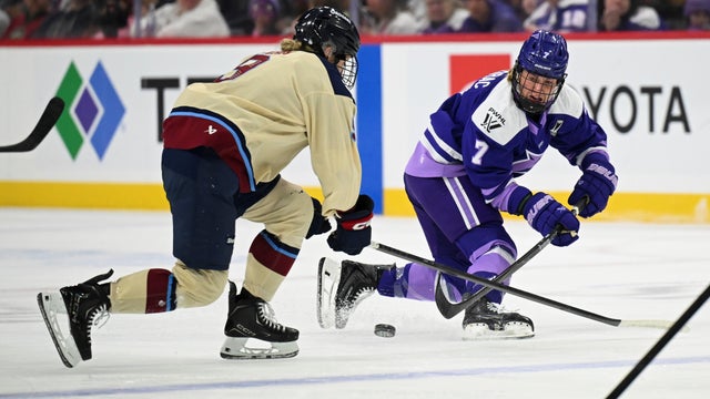 Clare Butorac, Minnesota Frost vs. Montr&eacute;al Victoire, PWHL playoffs, Grand Casino Arena, St. Paul, Minn., May 8, 2026 