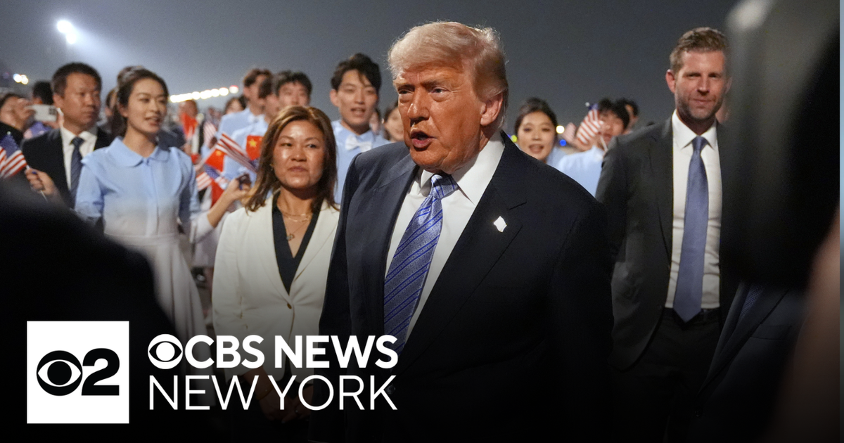 President Trump arrived in China for meeting with President Xi Jinping ...