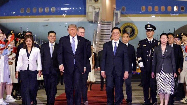 U.S. President Trump Arrives In China 