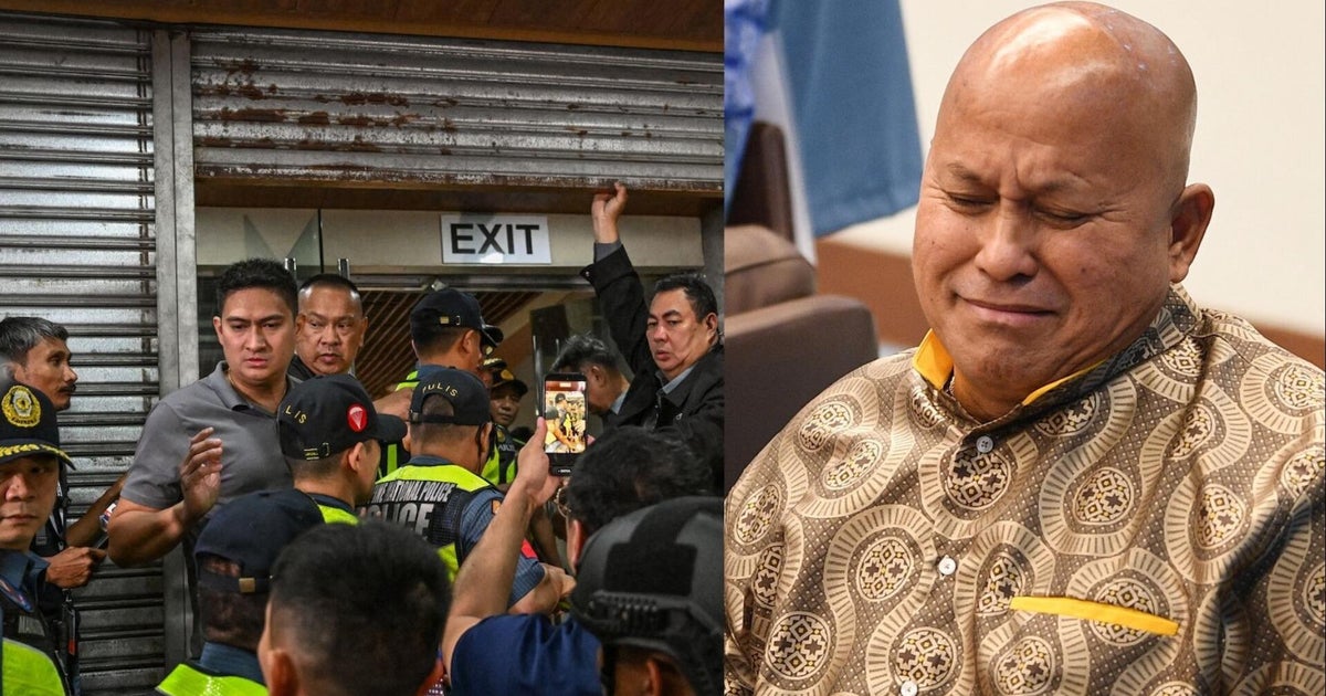 Shooting reported inside Philippines senate building where Ronald dela Rosa has been hiding