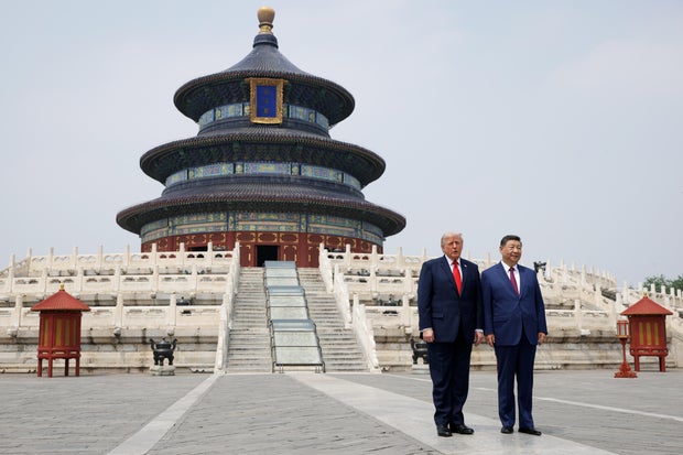 U.S. President Trump Meets With China's President Xi And Attends State Banquet 