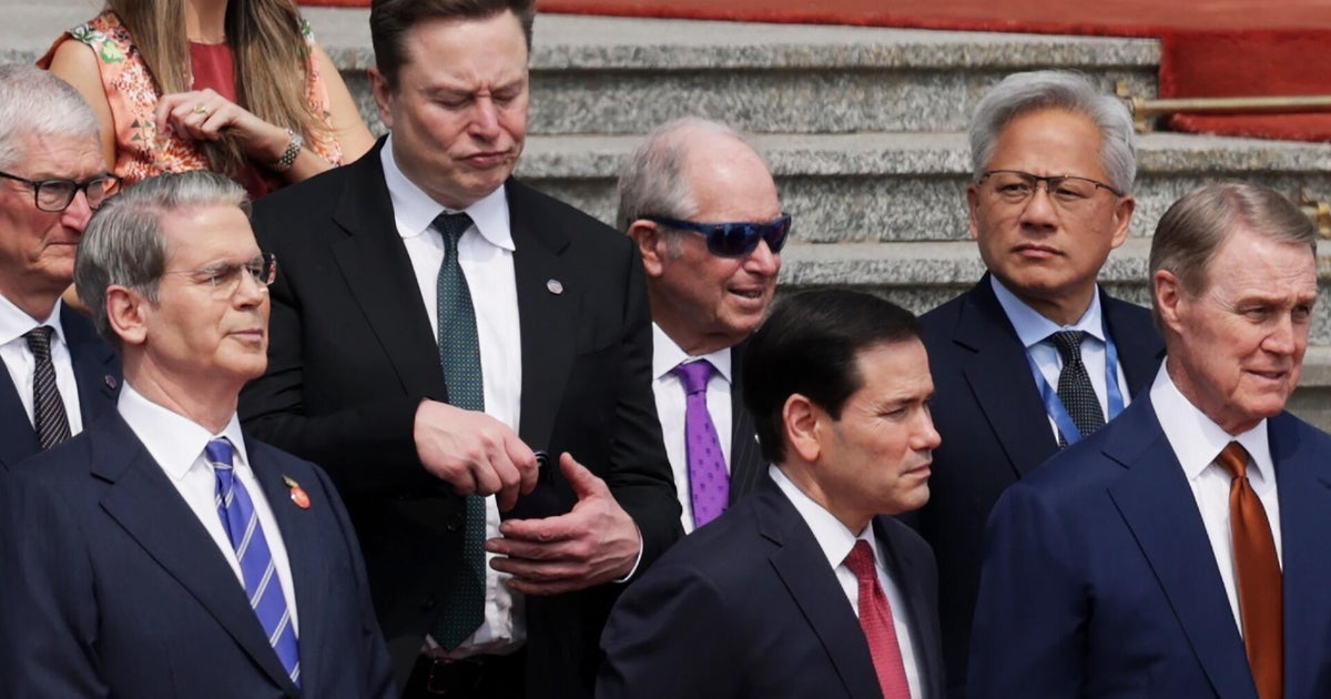 Tech CEOs in China with Trump make cases for more economic partnerships