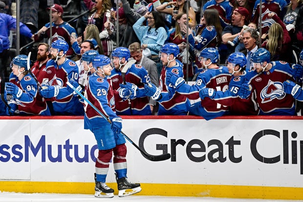NHL: MAY 13 Playoffs Second Round Wild at Avalanche 
