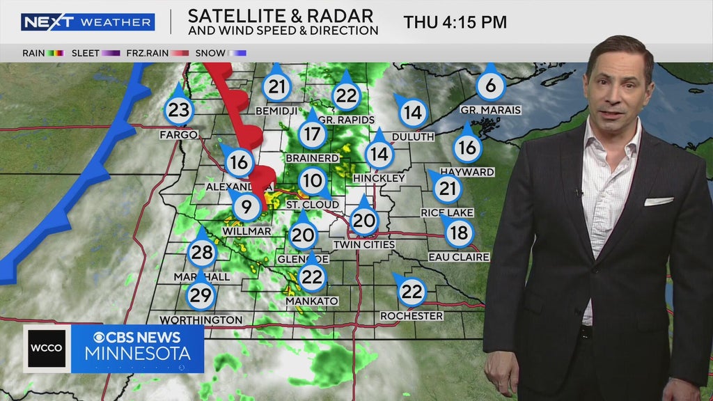 4 p.m. Minnesota forecast from May 14, 2026 | NEXT Weather