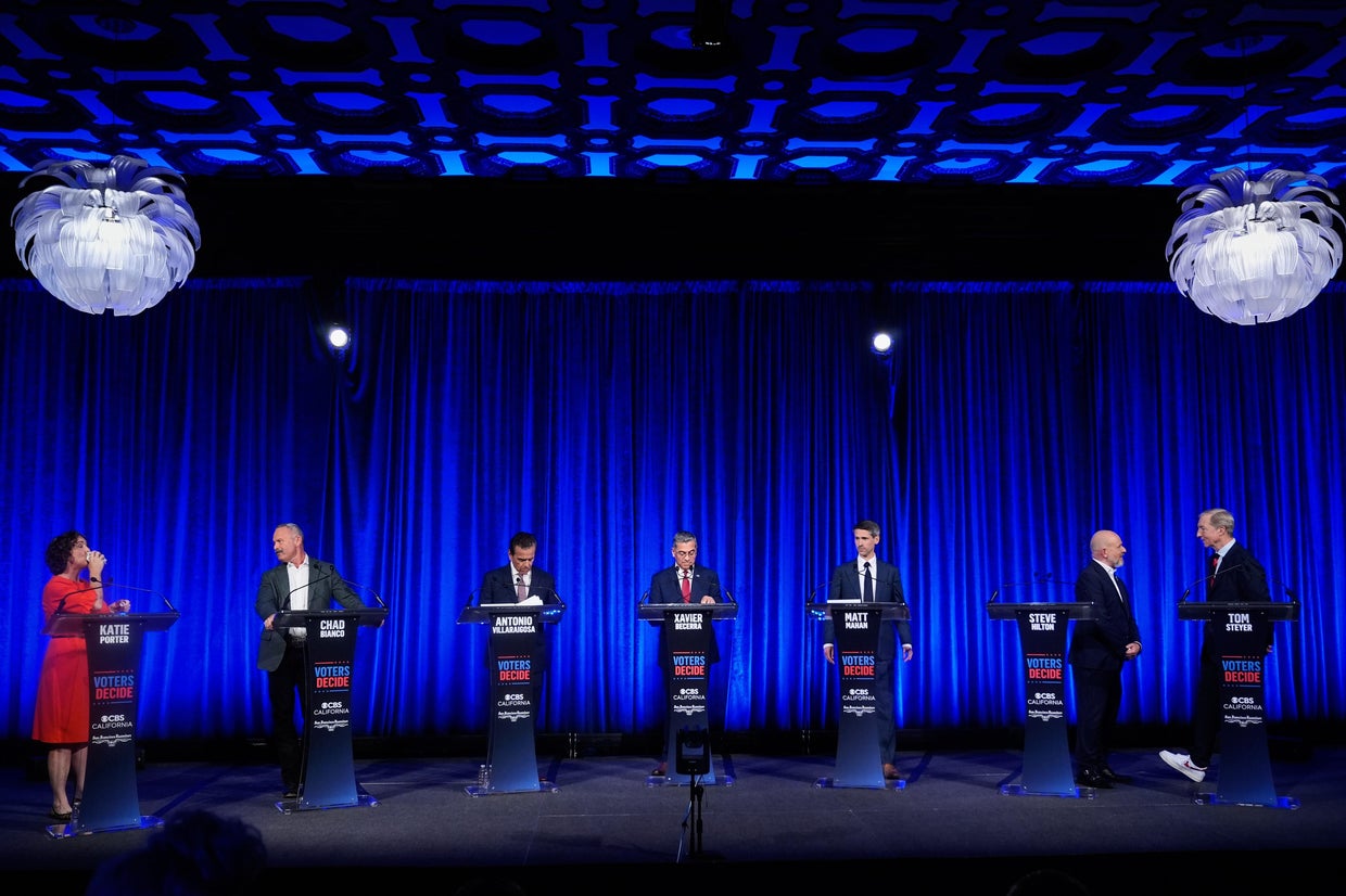 Takeaways from the CBS News/San Francisco Examiner California governor ...