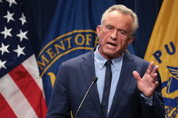 Secretary of Health and Human Services Robert F. Kennedy Jr.