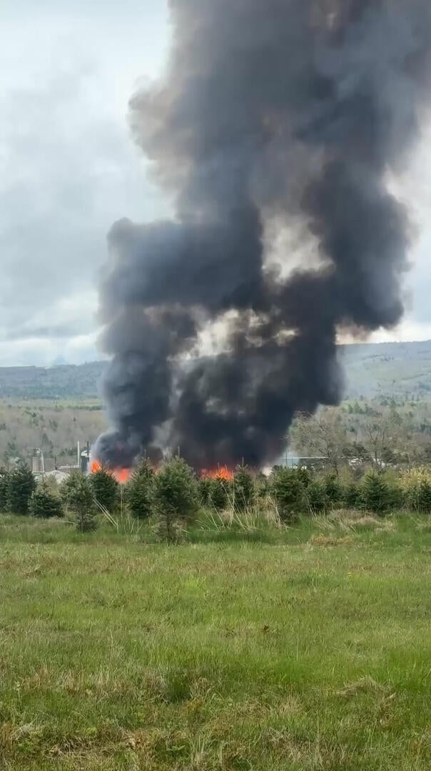 Explosão de serraria 